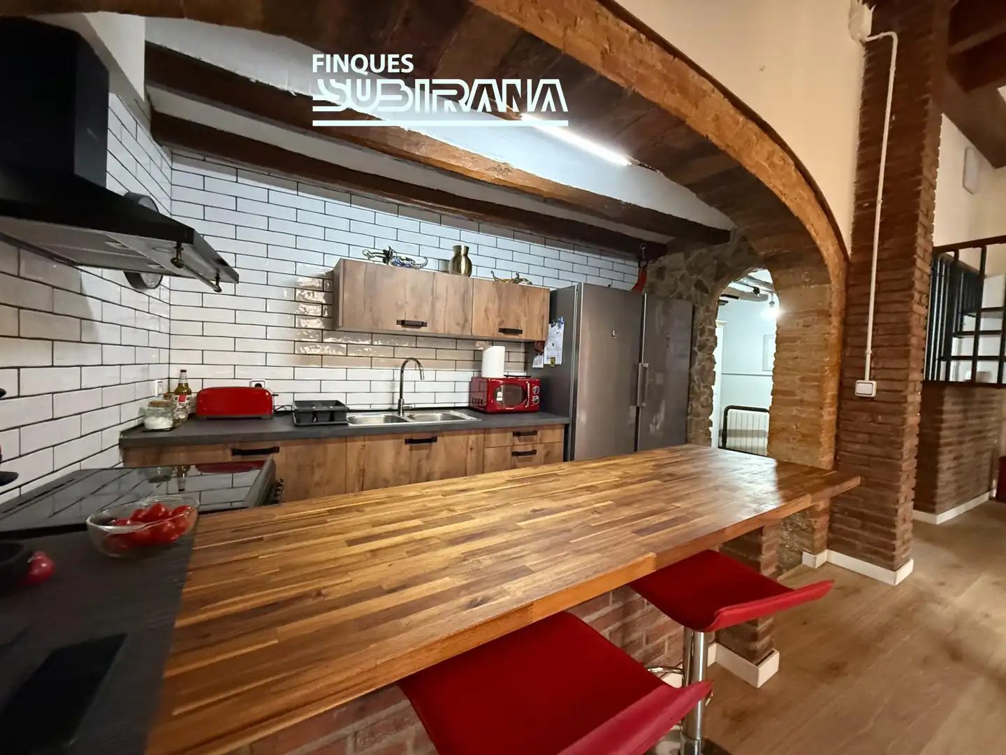Kitchen of Houses for sale in Sant Martí Sesgueioles  with Heating