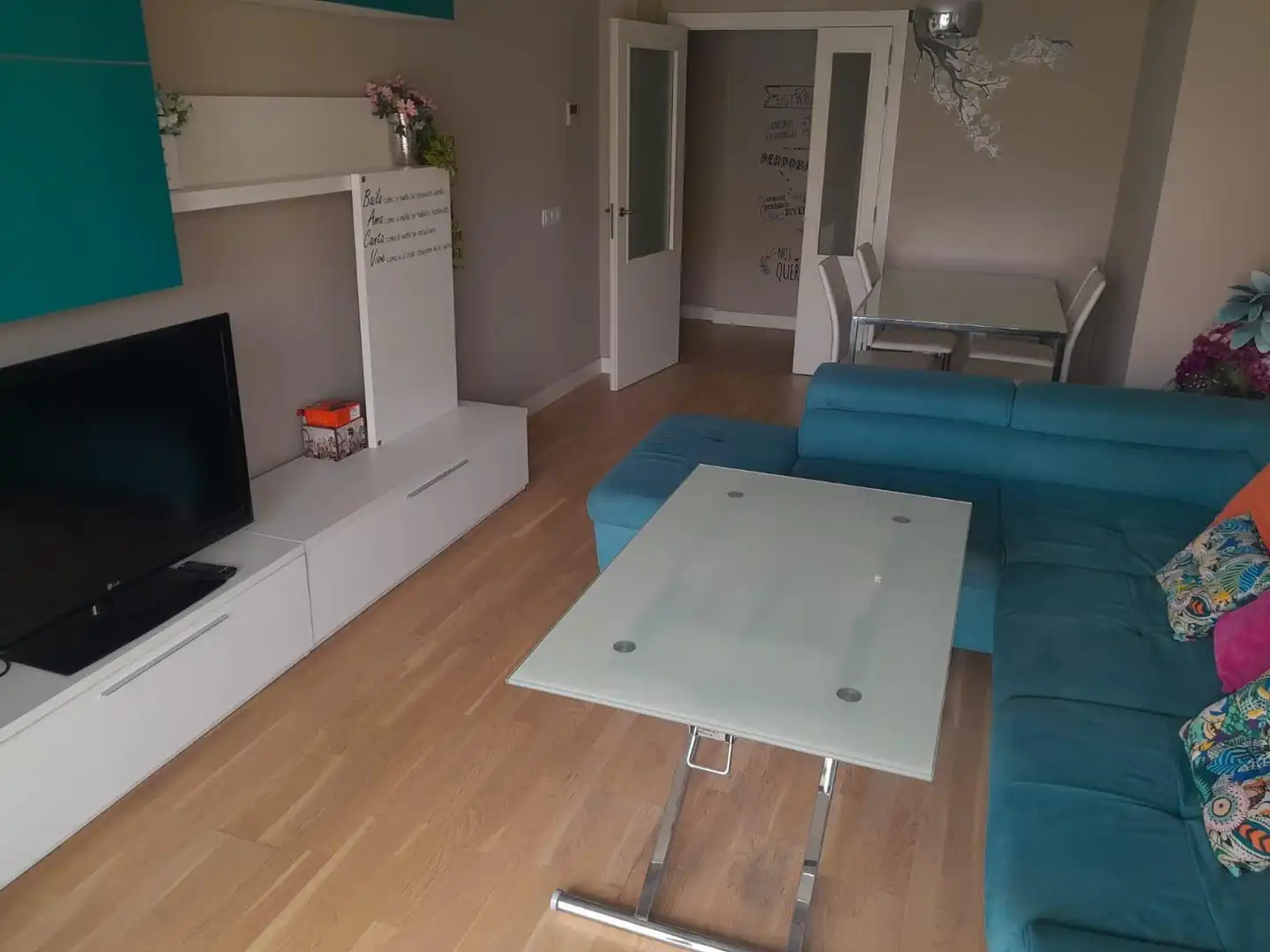 Living room of Flat for sale in Málaga  with Air Conditioner, Private garden and Terrace