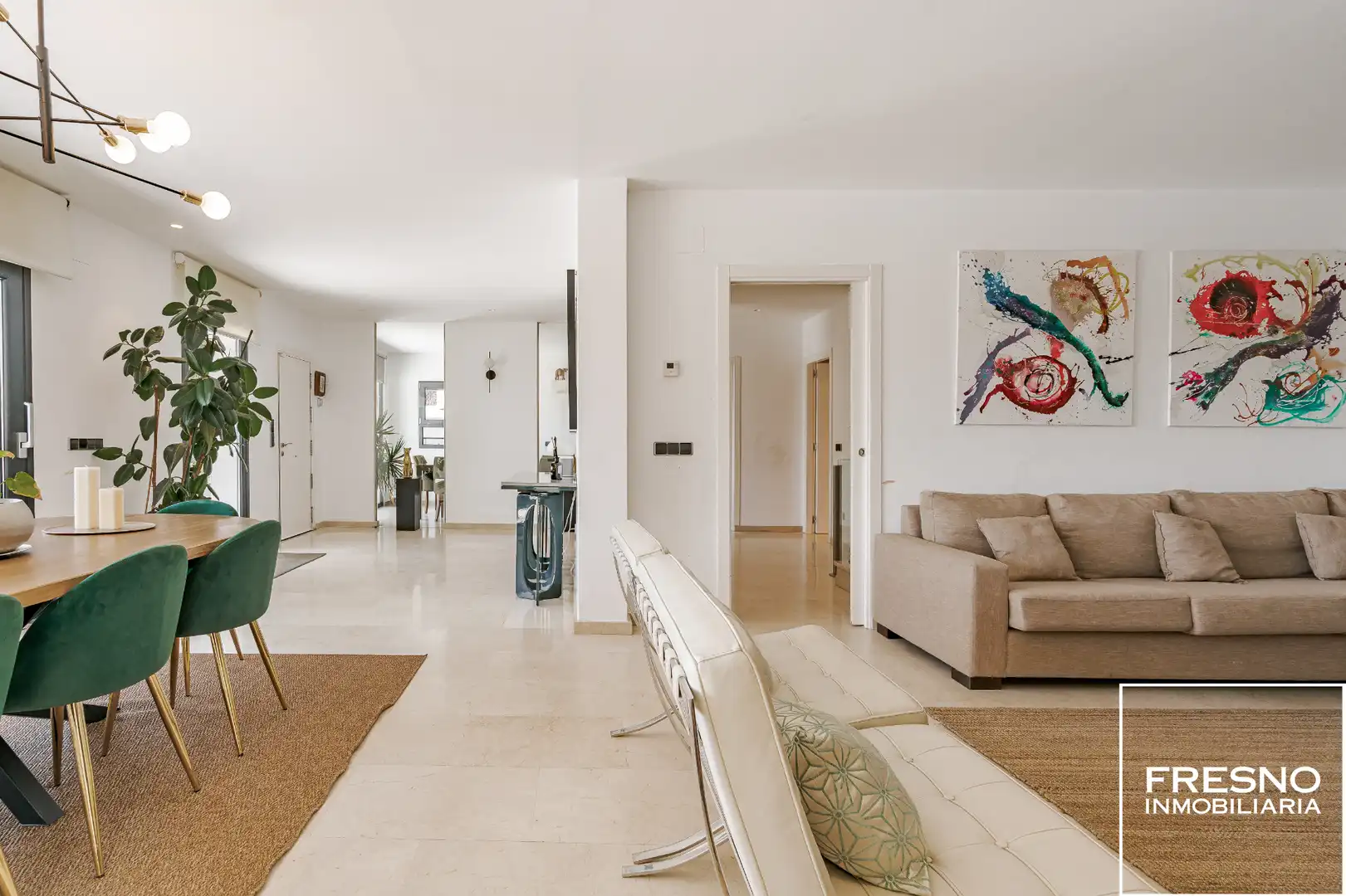 Sala de estar de Casa o chalet en venta en Cobeña con Aire acondicionado, Calefacción y Jardín privado