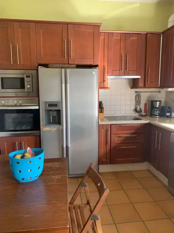 Cuina de Casa o xalet en venda en Hinojos amb Aire condicionat, Calefacció i Jardí privat