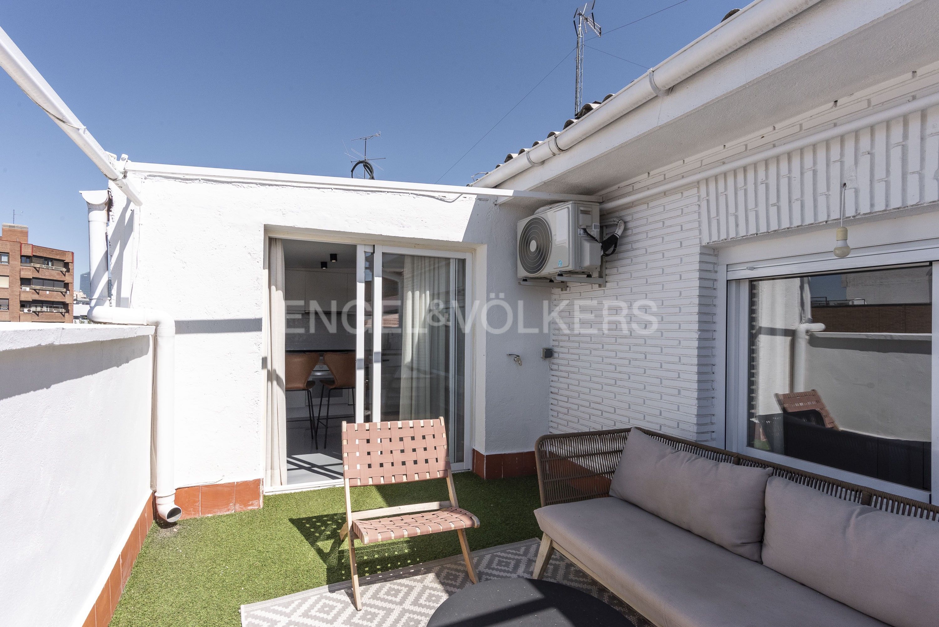 Terrassa de Àtic de lloguer en  Madrid Capital amb Aire condicionat, Calefacció i Terrassa