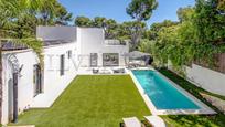 Jardí de Casa o xalet en venda en Castelldefels amb Aire condicionat, Terrassa i Piscina