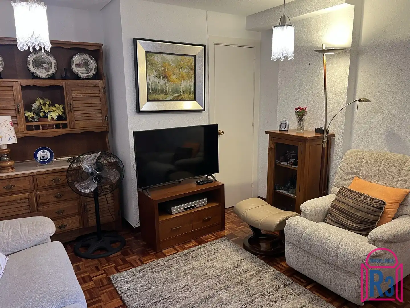 Sala d'estar de Pis en venda en Centro Ciudad