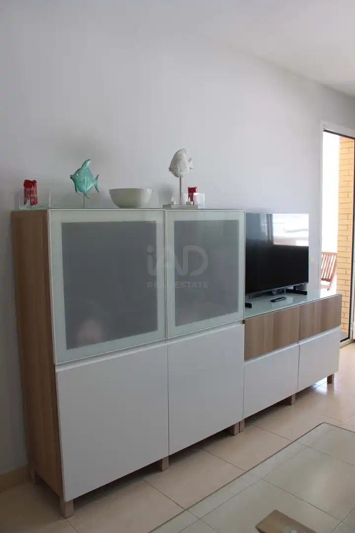 Sala d'estar de Pis en venda en Roquetas de Mar amb Aire condicionat i Terrassa