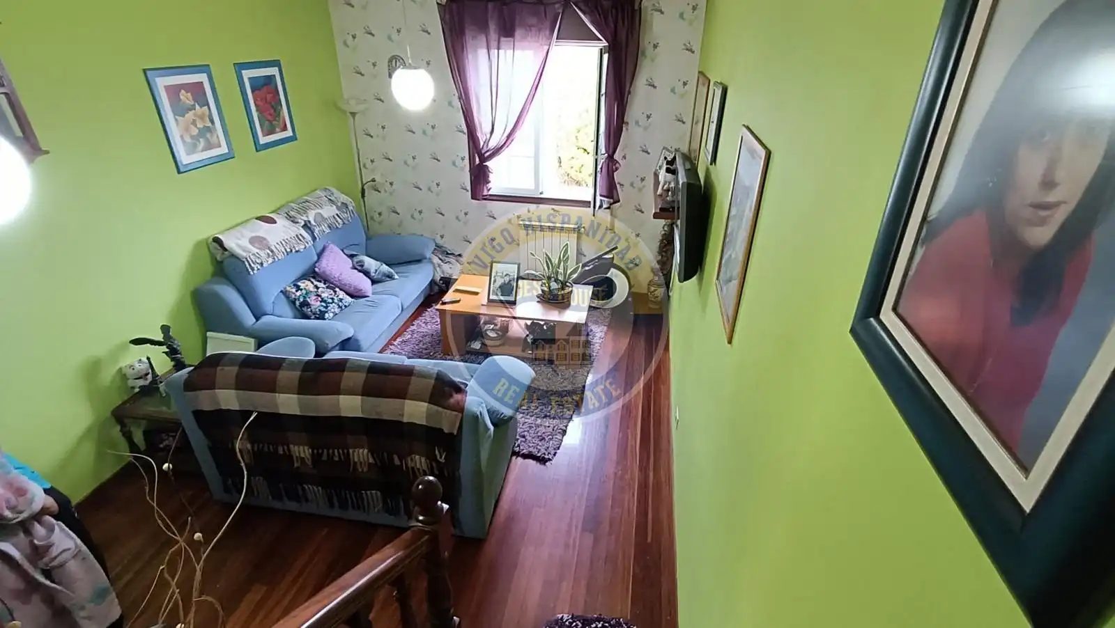 Sala de estar de Casa o chalet en venta en Vigo  con Calefacción, Jardín privado y Terraza