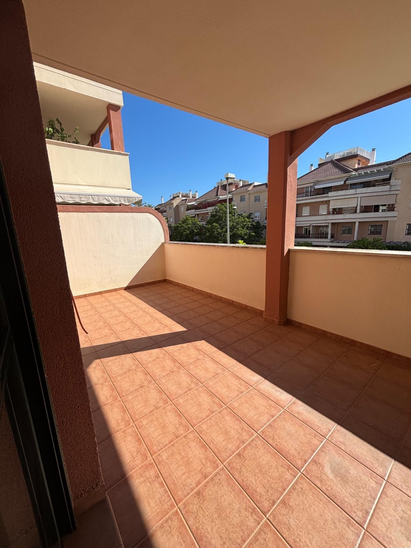 Terrace of Flat to rent in  Córdoba Capital  with Air Conditioner, Heating and Private garden