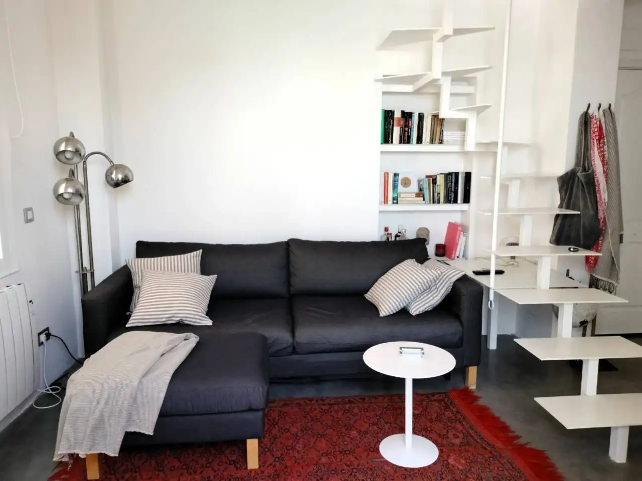 Living room of Apartments for rent in  Palma de Mallorca  with Heating, Terrace and Furnished