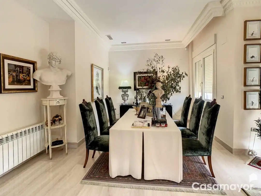 Comedor de Casa o chalet en venta en Mutxamel con Aire acondicionado, Calefacción y Jardín privado