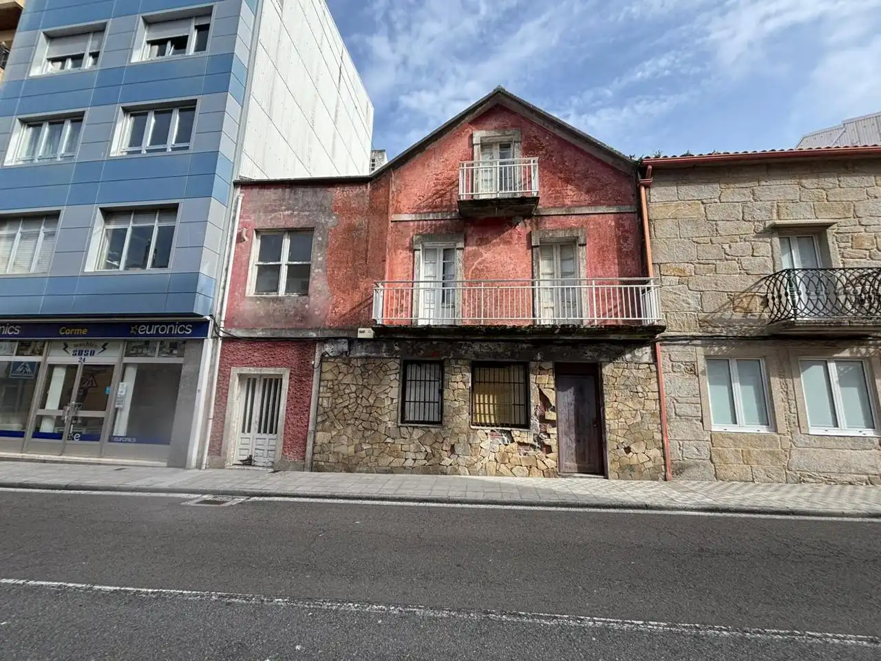 Vista exterior de Casa o chalet en venta en Ponteceso con Piscina comunitaria