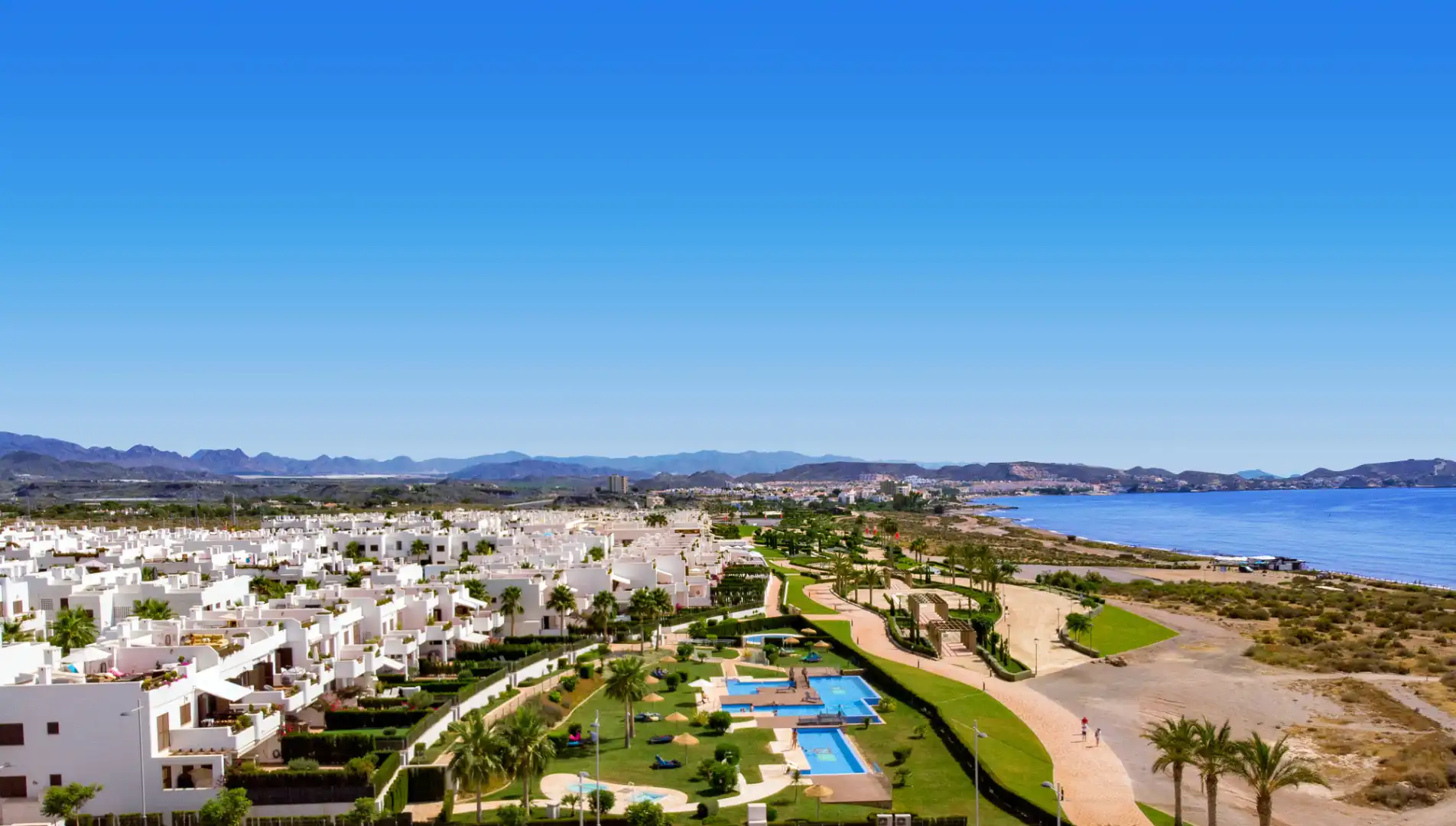 Mini appartamento di nuova costruzione con terrazza in vendita a San Juan de los Terreros