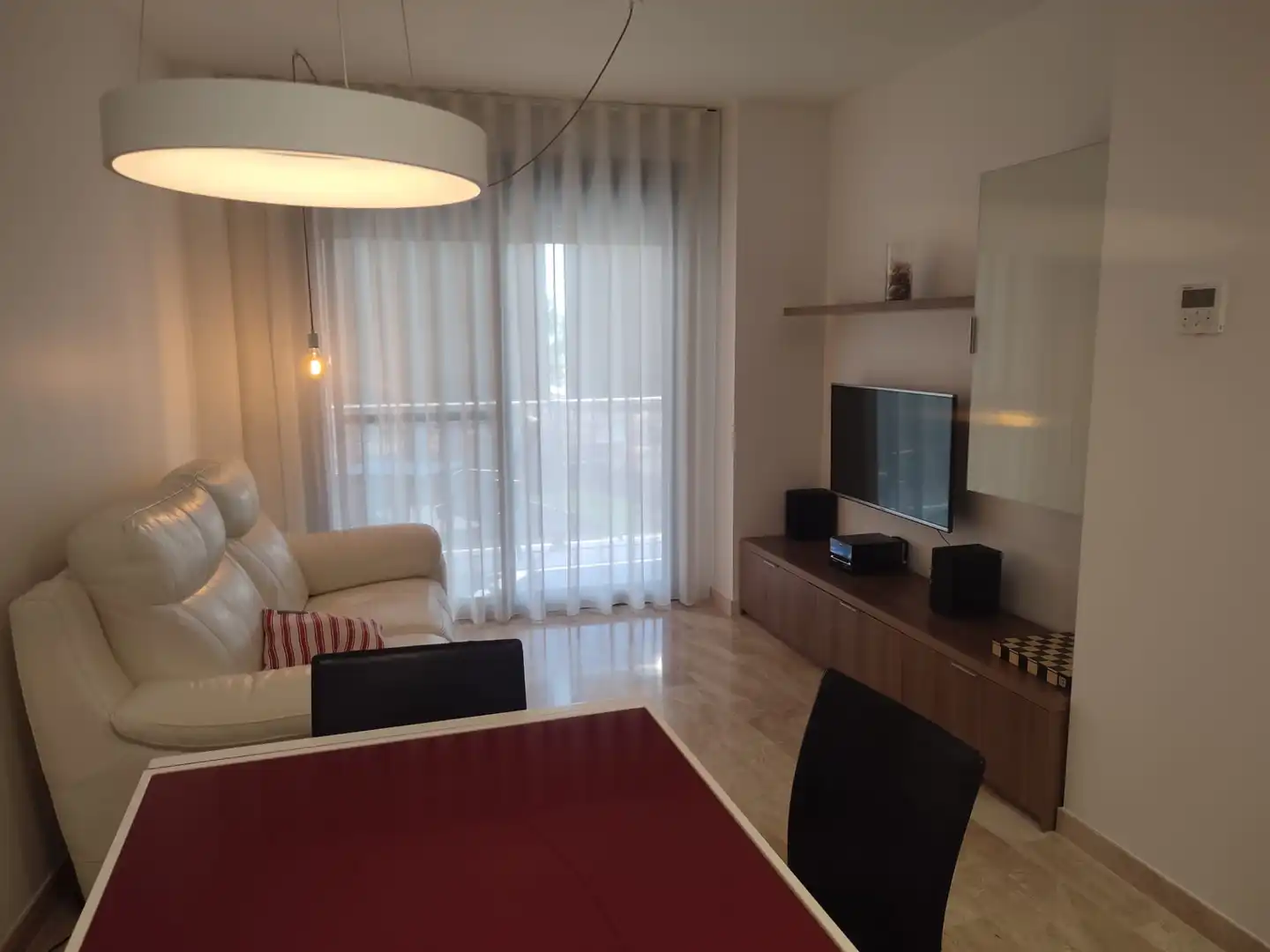 Wohnzimmer von Wohnungen zum Verkauf in L'Ampolla mit Klimaanlage, Heizung und Terrasse