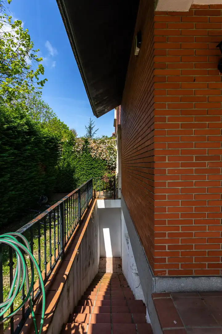 Balcony of Detached homes for sale in Getxo   with Heating, Terrace and Storage room