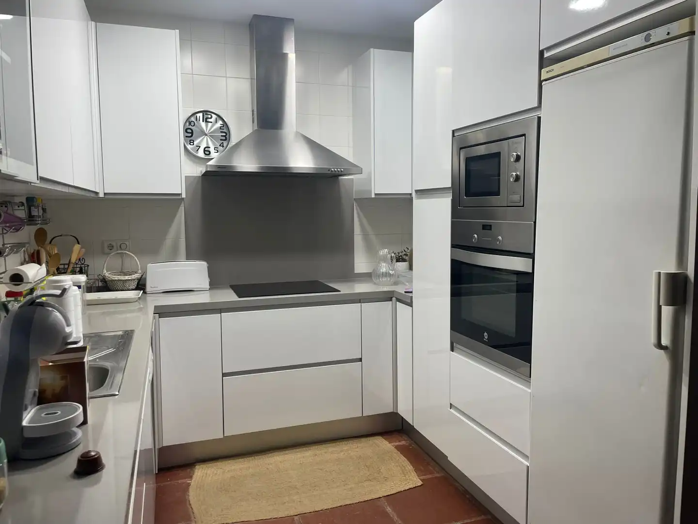Kitchen of Houses for sale in Jerez de la Frontera  with Air Conditioner, Private garden and Swimming Pool