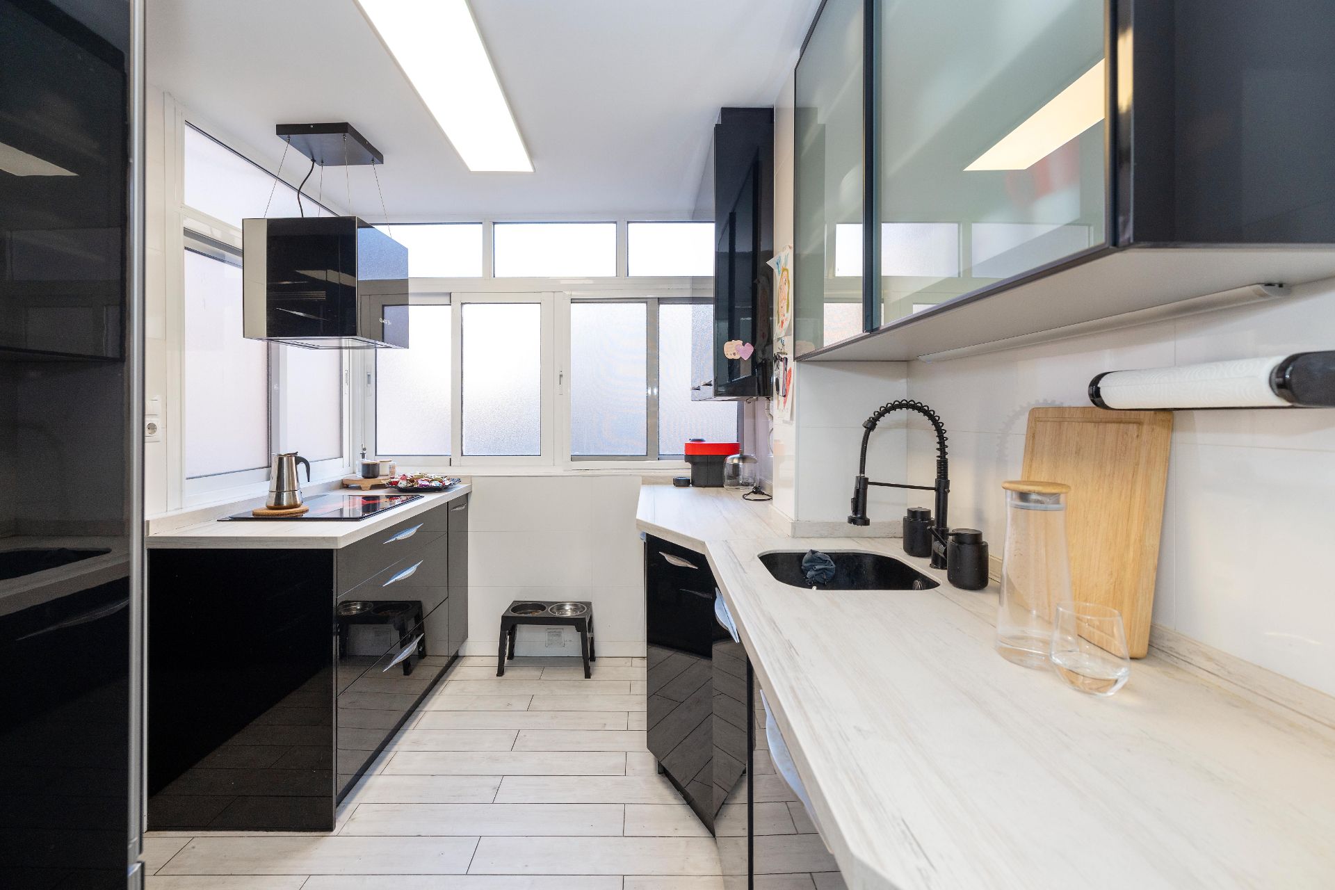 Kitchen of Flat for sale in Málaga Capital  with Air Conditioner and Heating