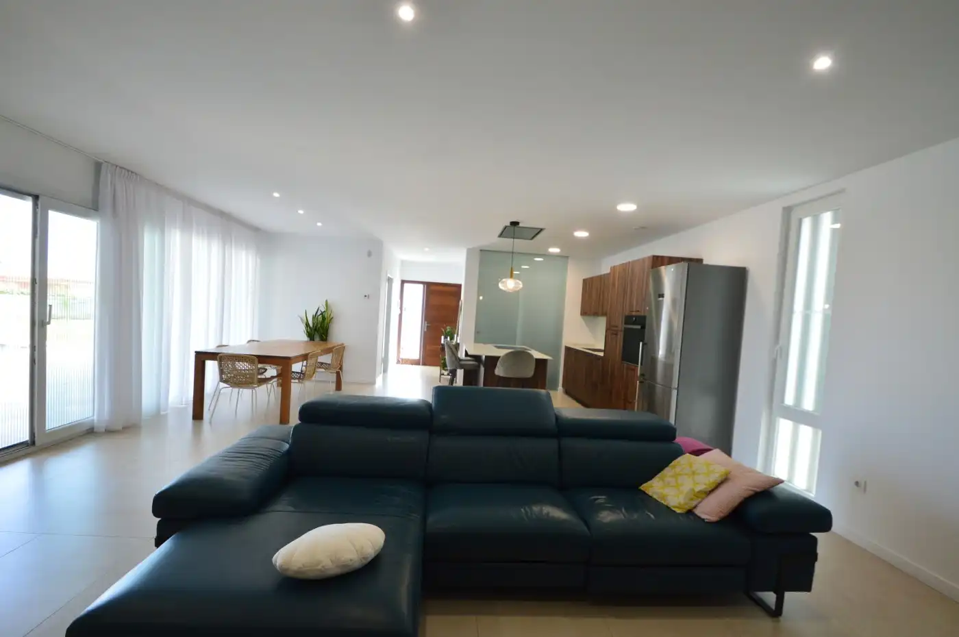 Sala d'estar de Casa o xalet en venda en Vinaròs amb Aire condicionat, Calefacció i Jardí privat