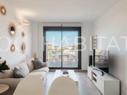 Living room of Attic for sale in Dénia  with Air Conditioner, Terrace and Balcony