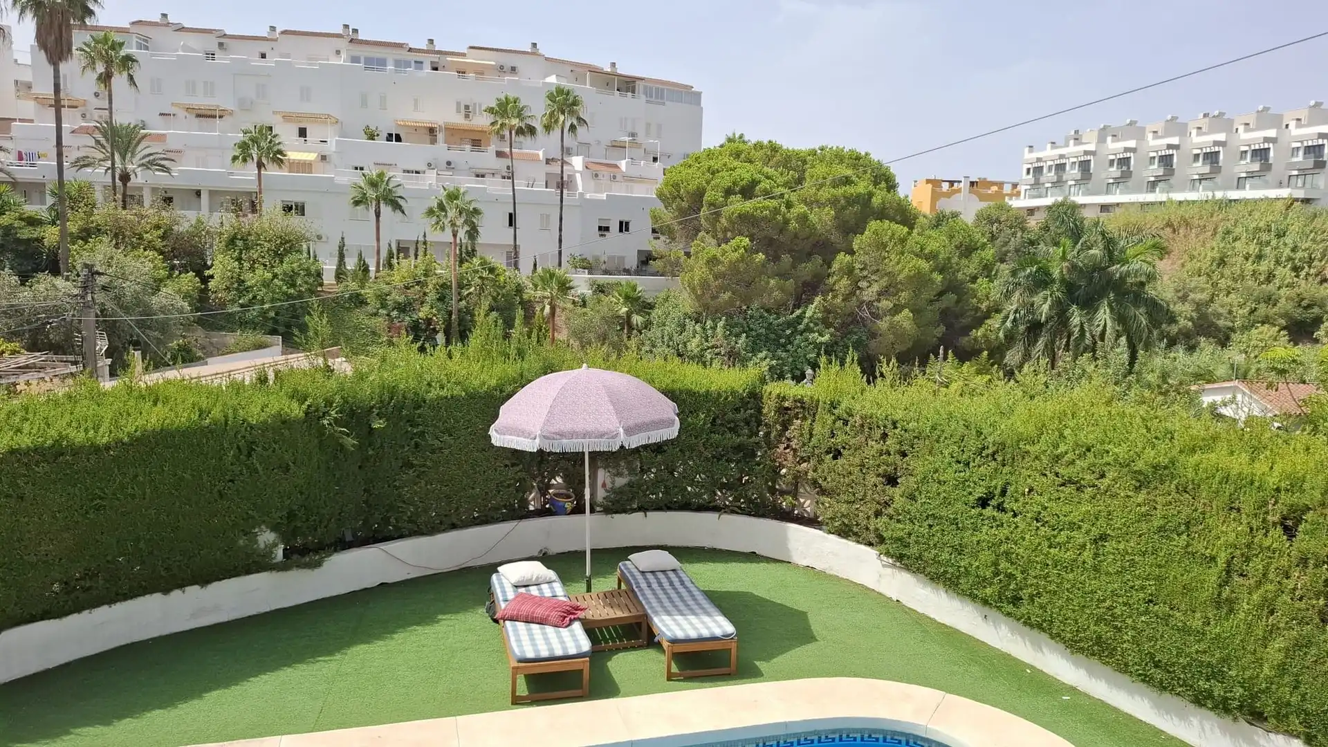 Jardín de Casa o chalet de alquiler en Fuengirola con Terraza, Amueblado y Balcón