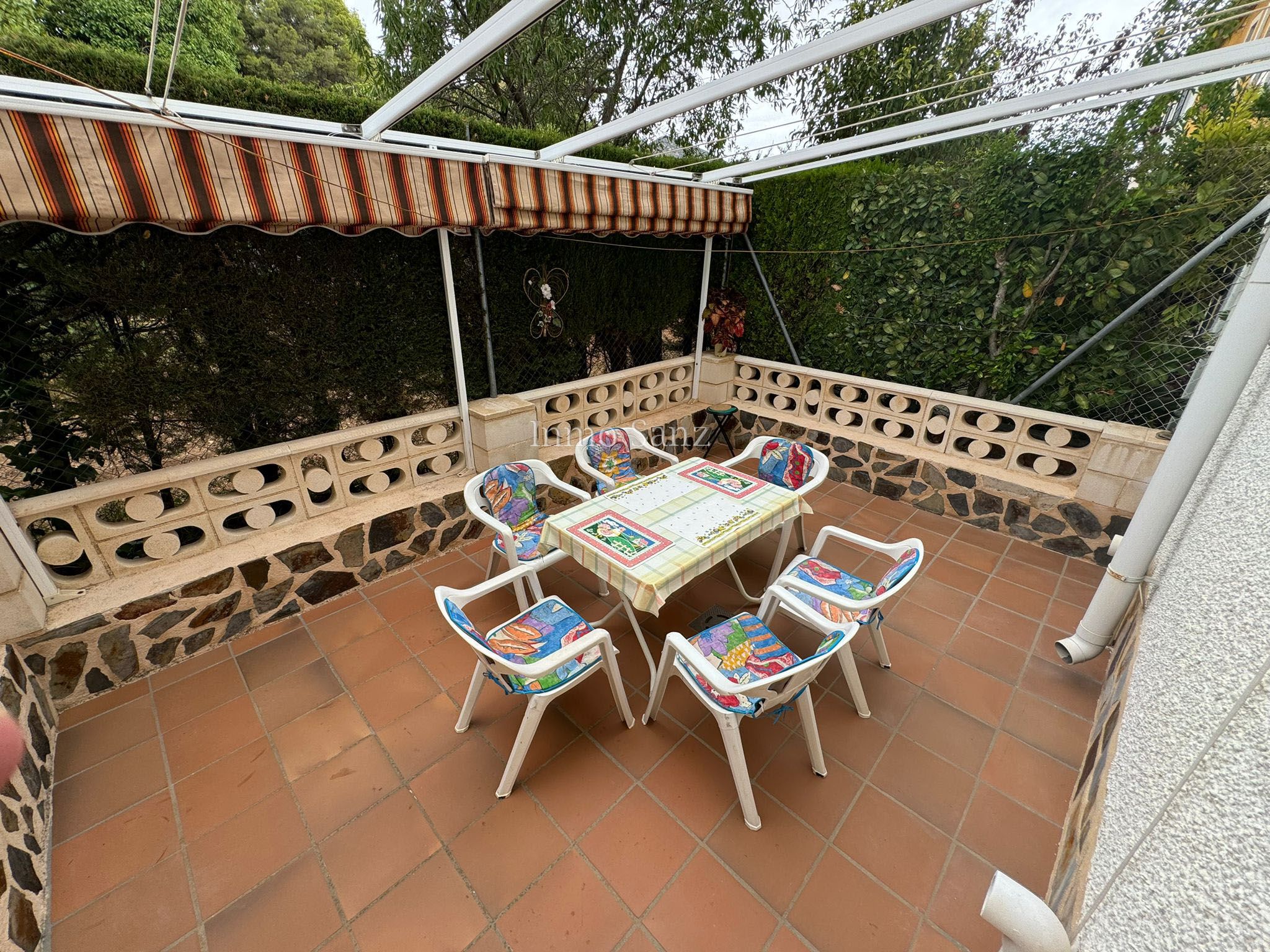 Garden of Single-family semi-detached for sale in Torremanzanas / La Torre de les Maçanes  with Terrace and Furnished