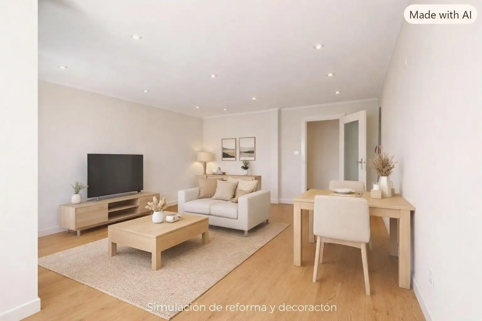 Sala de estar de Piso en venta en Valencia con Balcón