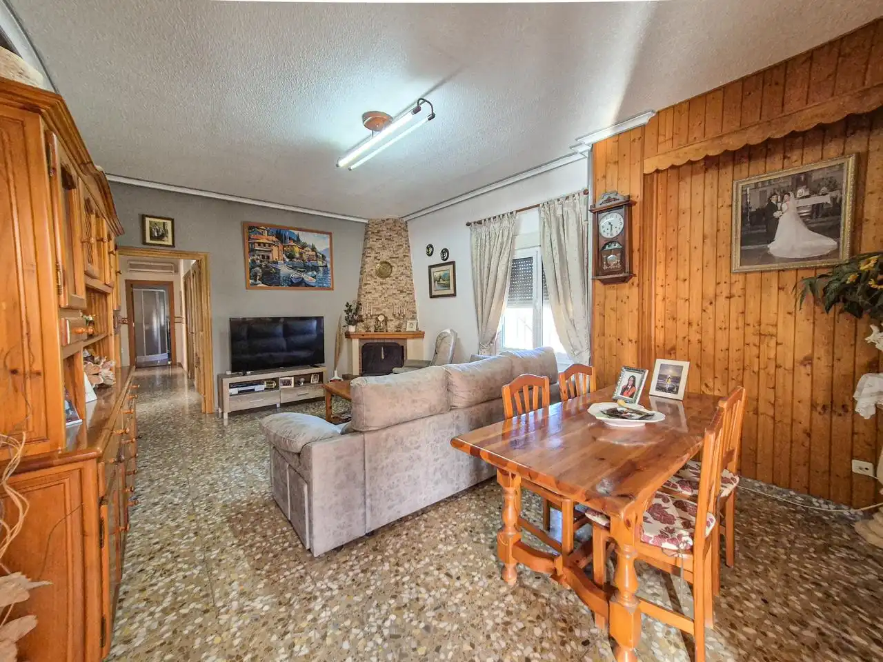 Sala de estar de Casa o chalet en venta en Elche / Elx con Aire acondicionado y Balcón