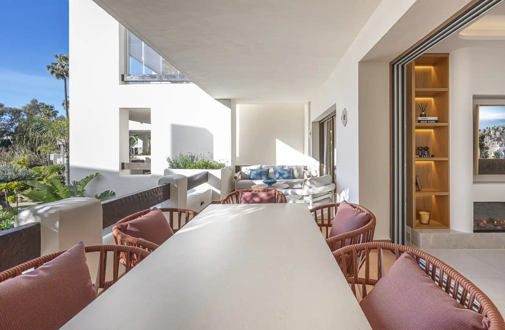 Terrace of Apartments for sale in Estepona  with Terrace, Swimming Pool and Community pool