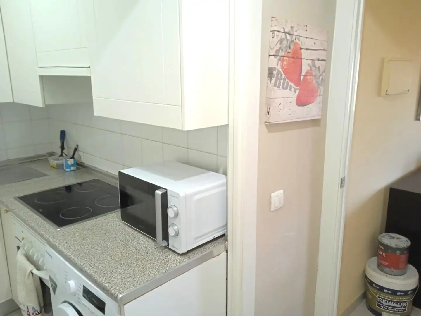 Kitchen of Apartments for rent in Cáceres  with Air Conditioner, Terrace and Furnished