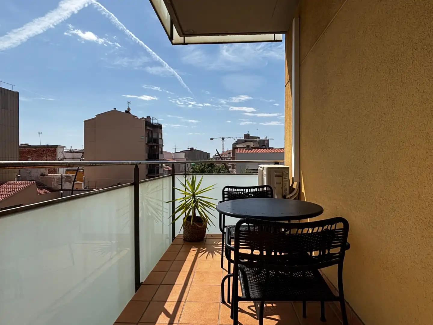 Terrace of Flat for sale in Terrassa  with Air Conditioner, Heating and Parquet flooring