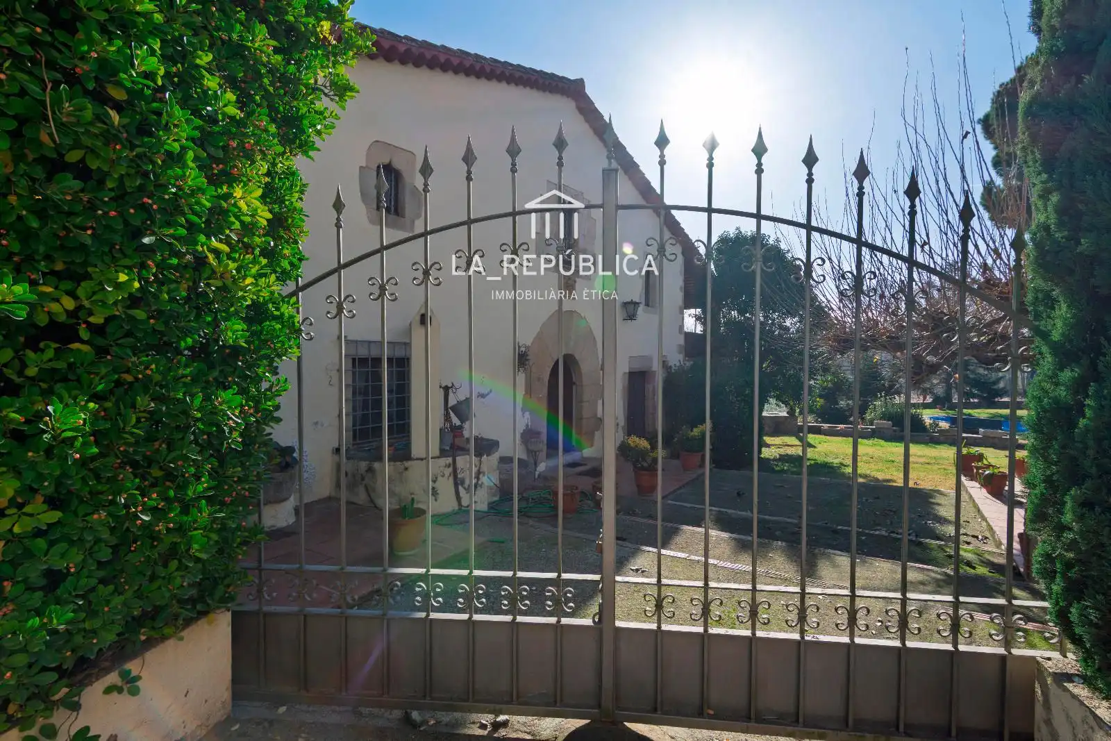 Vista exterior de Casa o chalet en venta en Sils con Calefacción, Jardín privado y Terraza