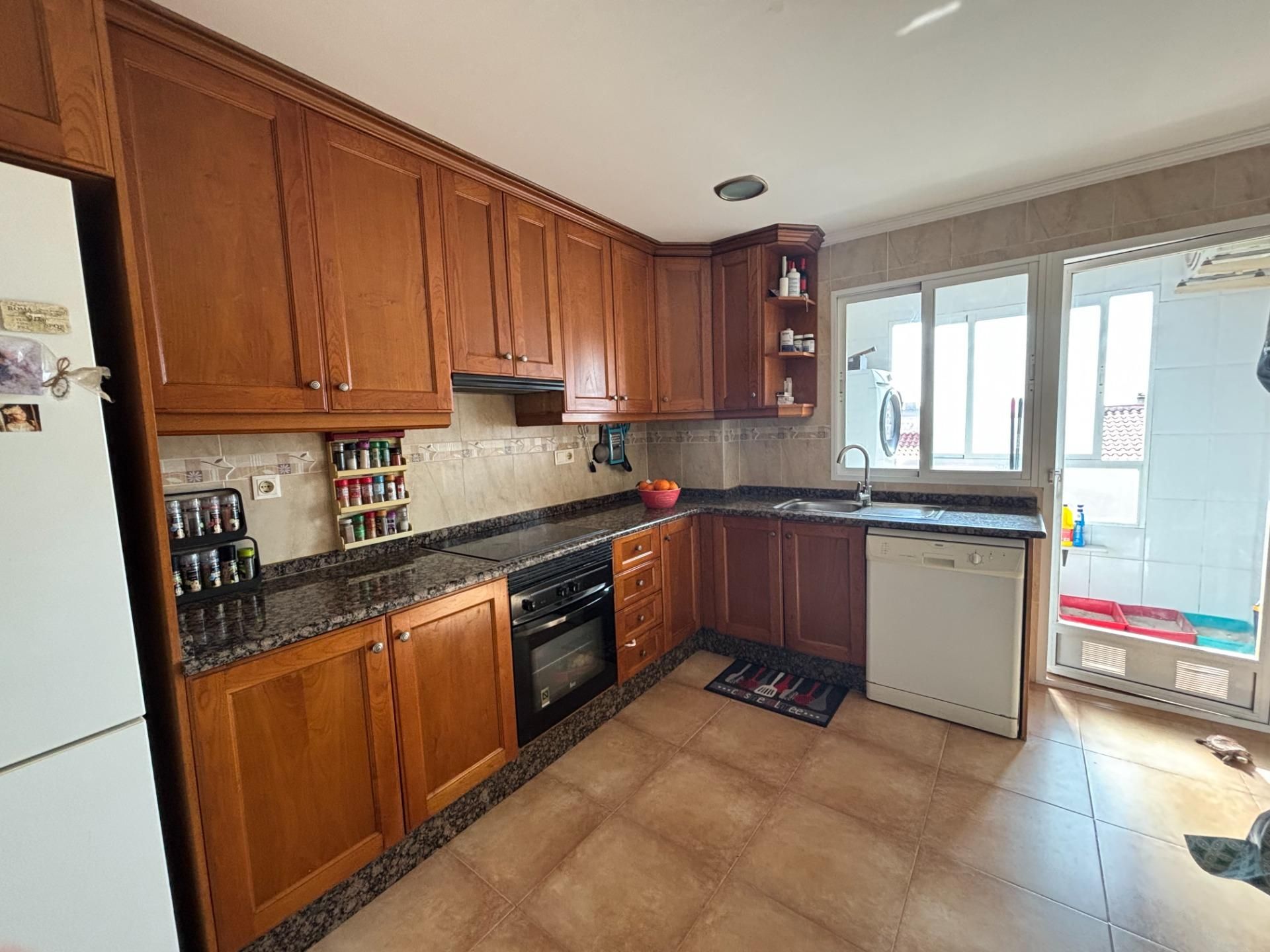 Kitchen of Flat for sale in Novelda  with Air Conditioner, Heating and Terrace