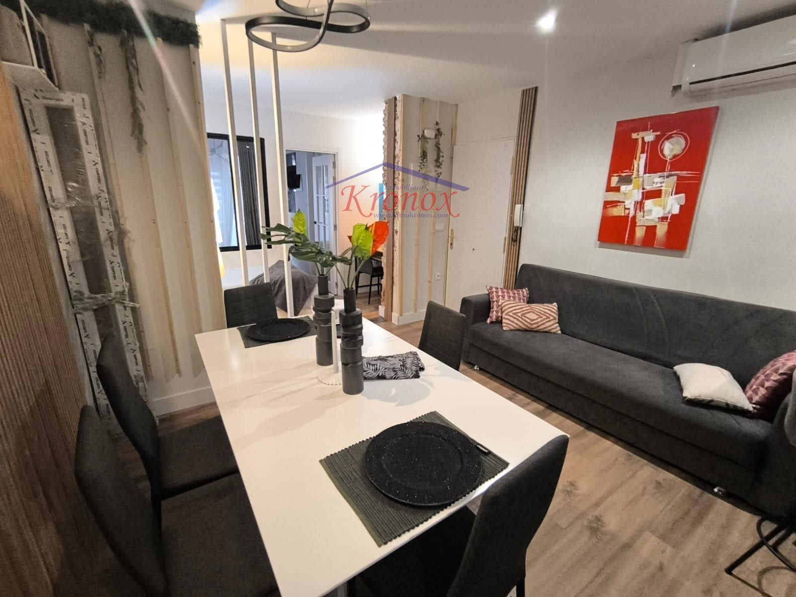 Exterior view of Flat for sale in  Madrid Capital  with Air Conditioner, Heating and Furnished