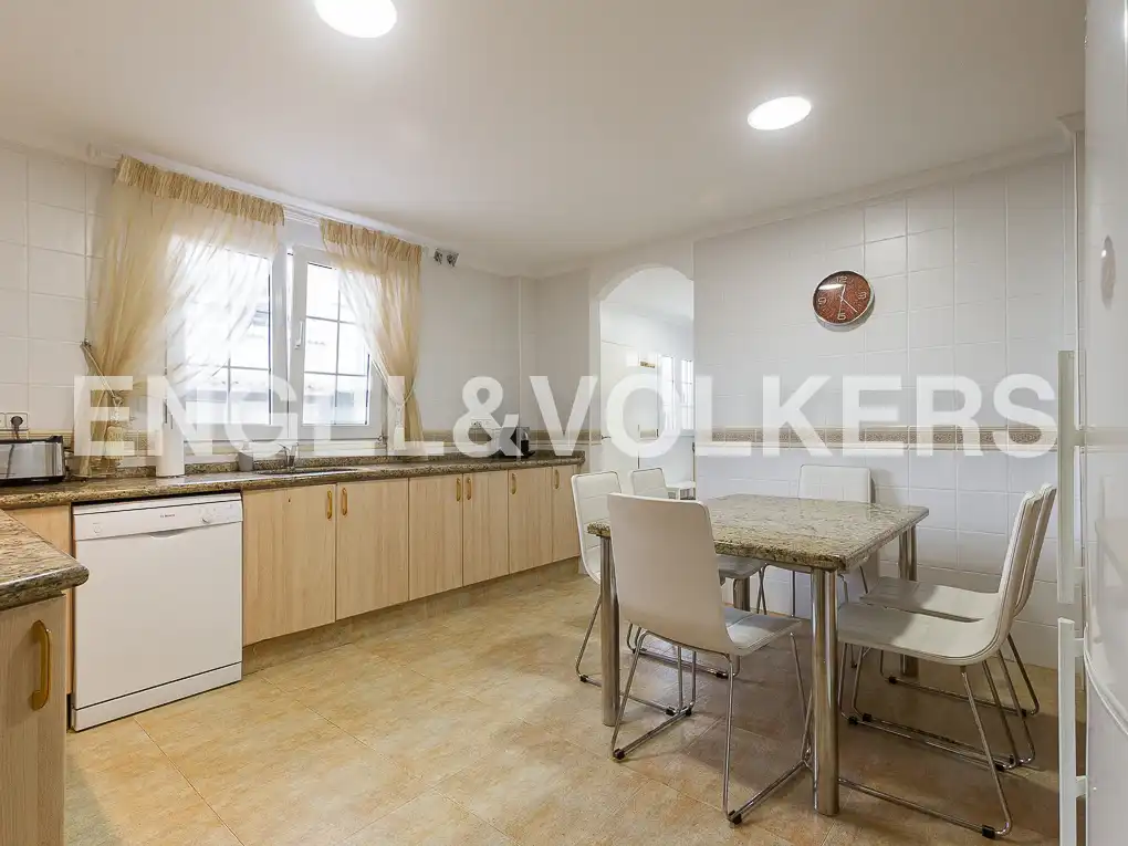 Kitchen of Houses for sale in Cullera  with Air Conditioner, Heating and Private garden