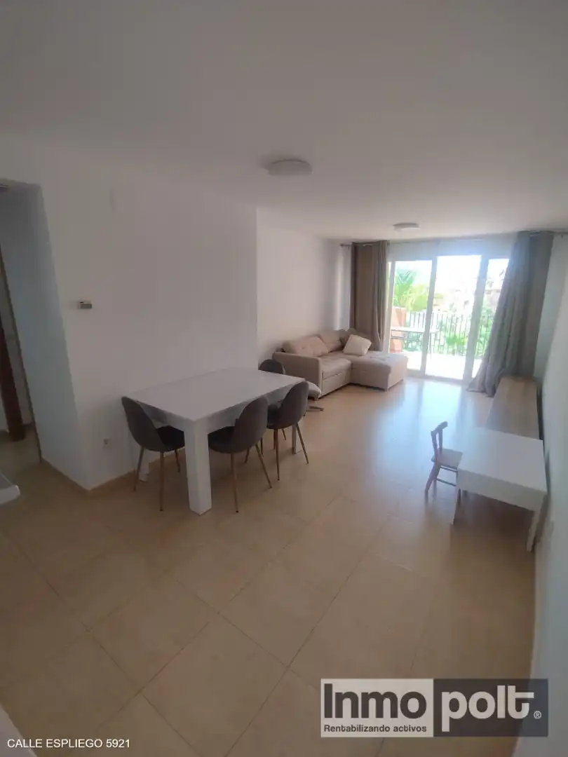 Sala d'estar de Pis en venda en Torre-Pacheco amb Aire condicionat, Jardí privat i Terrassa