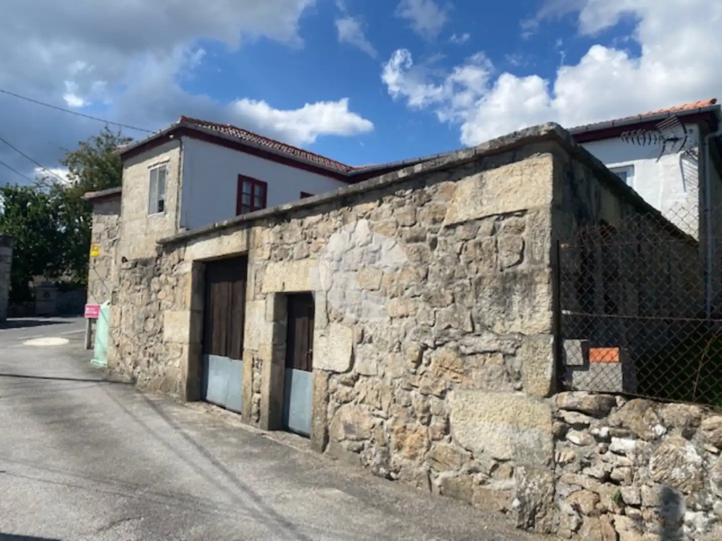Vista exterior de Casa o chalet en venta en Entrimo con Jardín privado