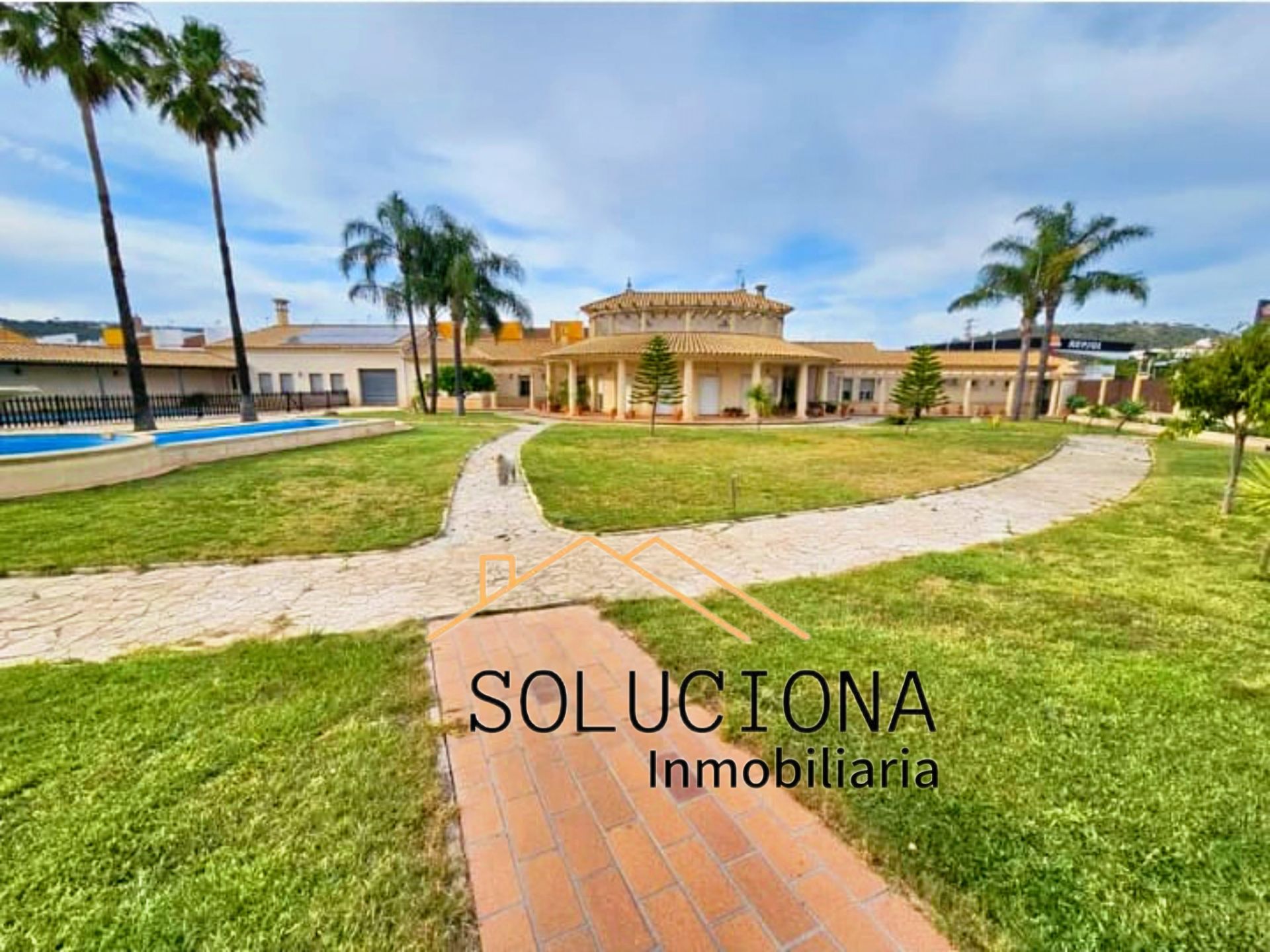 Vista exterior de Casa o chalet en venta en Villanueva de los Castillejos con Aire acondicionado, Calefacción y Jardín privado