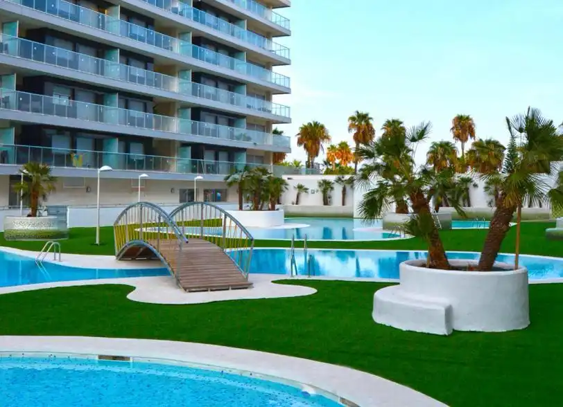 Piscina de Apartamento en venta en Oropesa del Mar / Orpesa con Aire acondicionado, Calefacción y Terraza