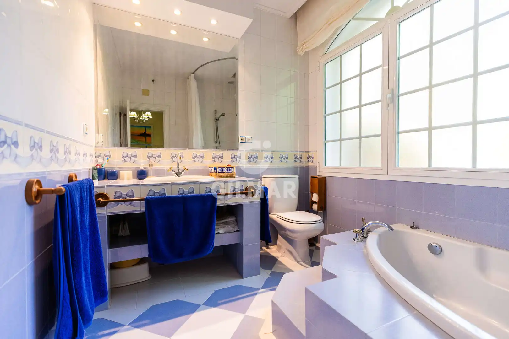 Bathroom of Houses for sale in Collado Villalba  with Heating, Private garden and Swimming Pool