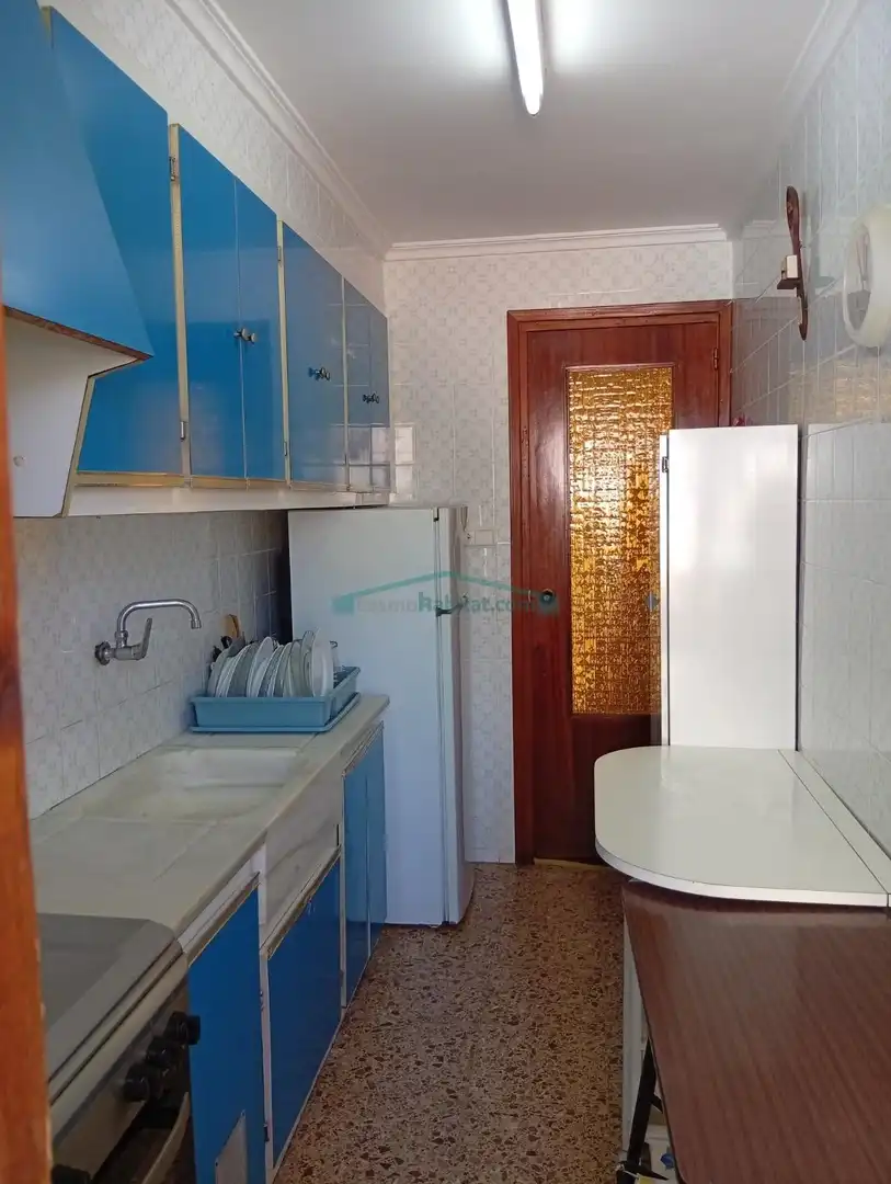 Cocina de Apartamento en venta en Tavernes de la Valldigna con Terraza y Balcón