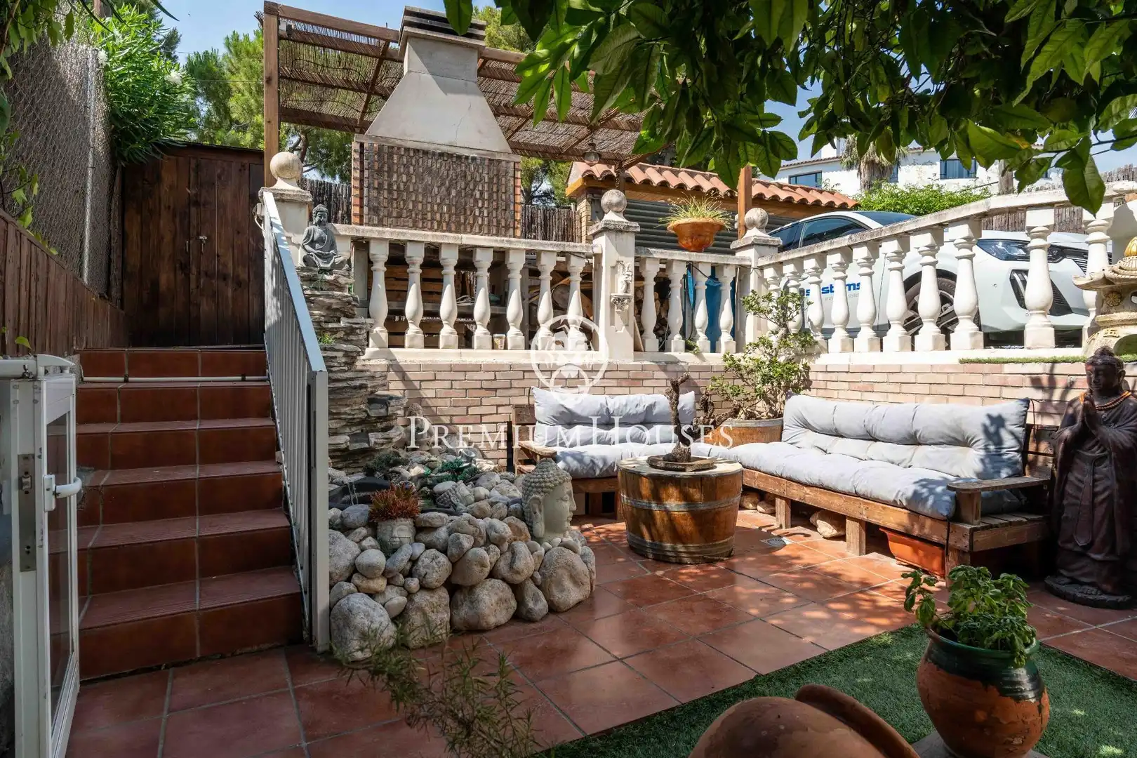 Terraza de Planta baja en venta en Sitges con Calefacción, Jardín privado y Terraza