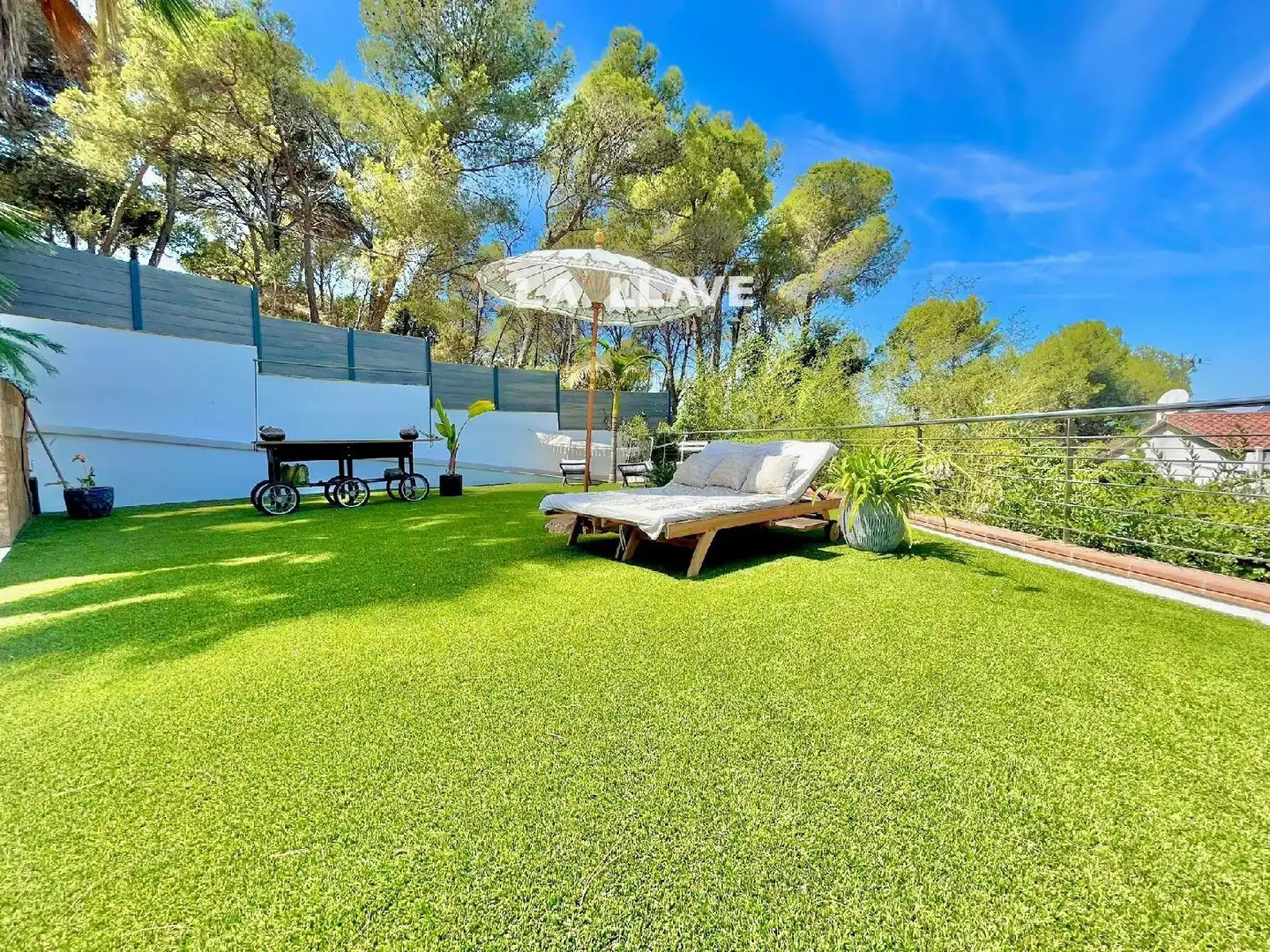 Terraza de Casa o chalet en venta en Blanes con Aire acondicionado, Calefacción y Jardín privado