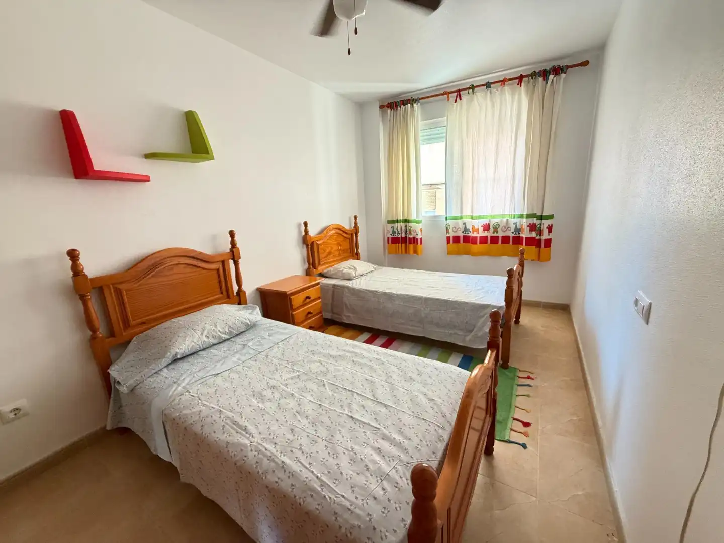 Bedroom of Flat for sale in Águilas  with Air Conditioner and Furnished