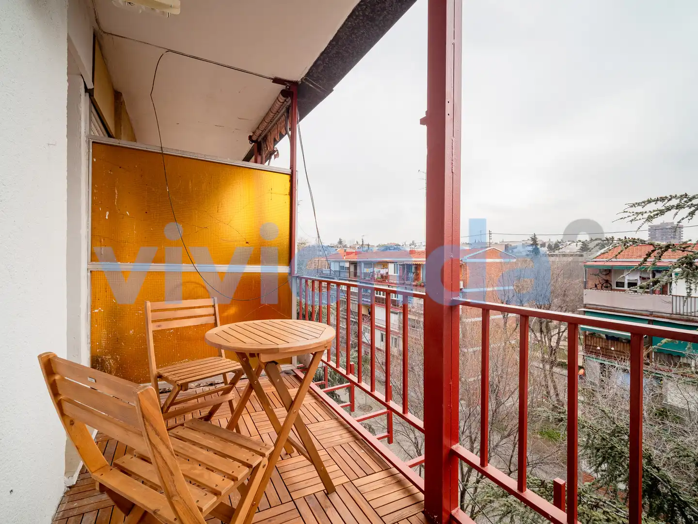 Terrasse von Wohnung zur Miete in Madrid mit Klimaanlage, Heizung und Terrasse