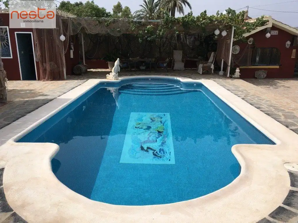 Schwimmbecken von Country house zum Verkauf in Lorca mit Klimaanlage, Terrasse und Schwimmbad