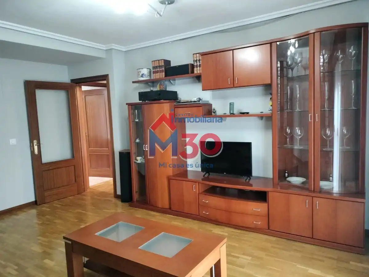 Sala de estar de Apartamento en venta en Ribera Baja / Erriberabeitia con Calefacción, Terraza y Trastero