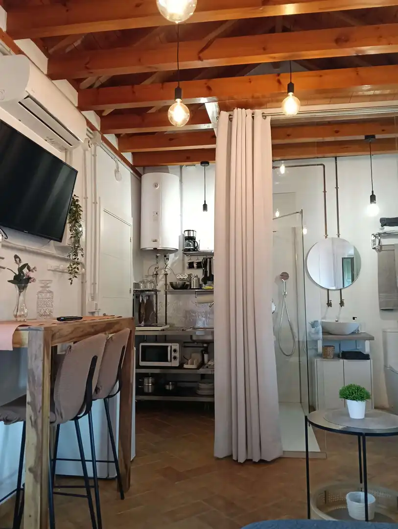 Küche von Wohnung zur untervermieten in Córdoba mit Klimaanlage, Terrasse und Möbliert