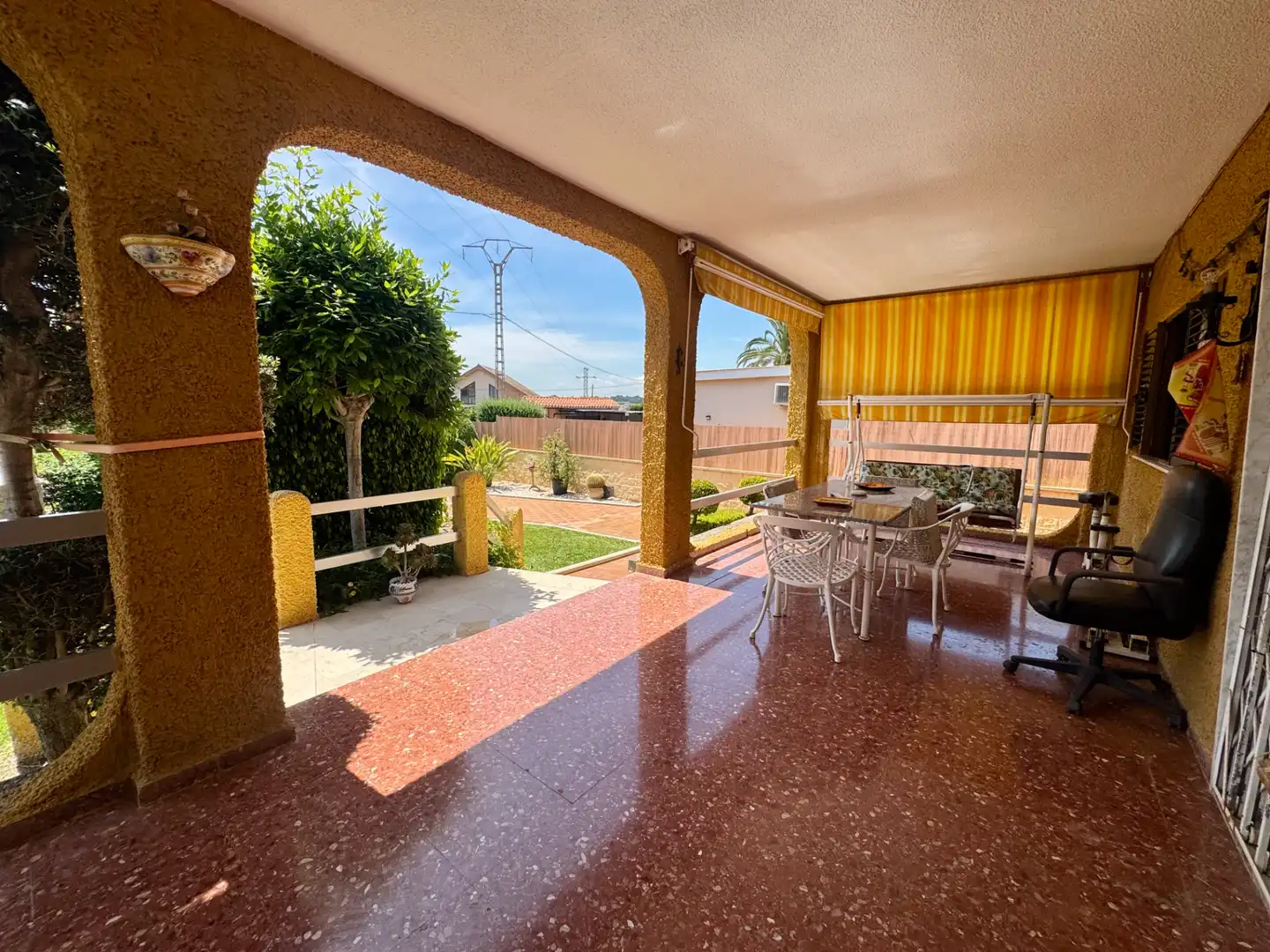 Terraza de Casa o chalet en venta en Moncada con Aire acondicionado, Jardín privado y Terraza