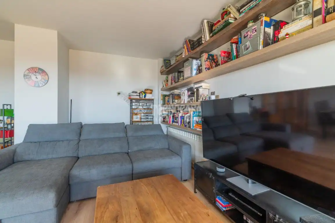 Wohnzimmer von Wohnung zum Verkauf in Arroyomolinos (Madrid) mit Klimaanlage, Heizung und Terrasse