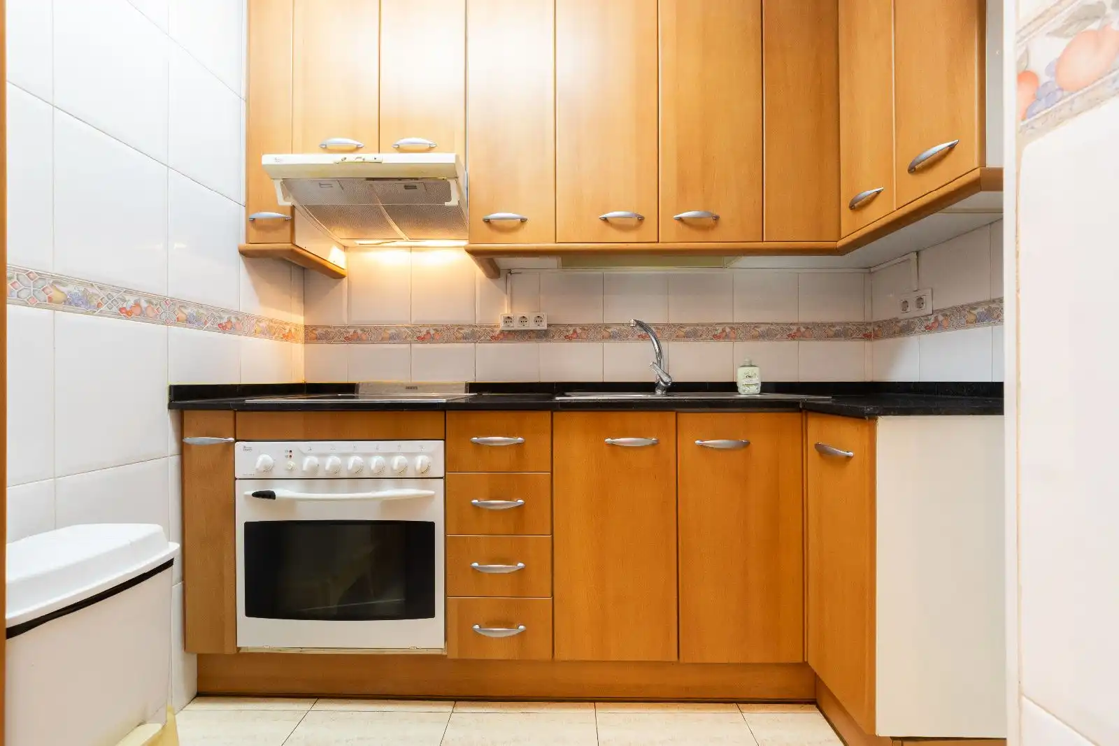 Kitchen of Flat for sale in Tarragona  with Air Conditioner, Terrace and Furnished
