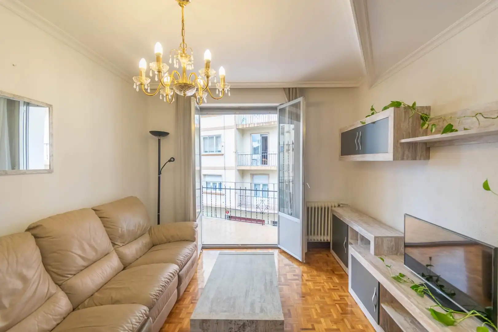 Living room of Flat for sale in  Pamplona / Iruña  with Heating, Storage room and Balcony