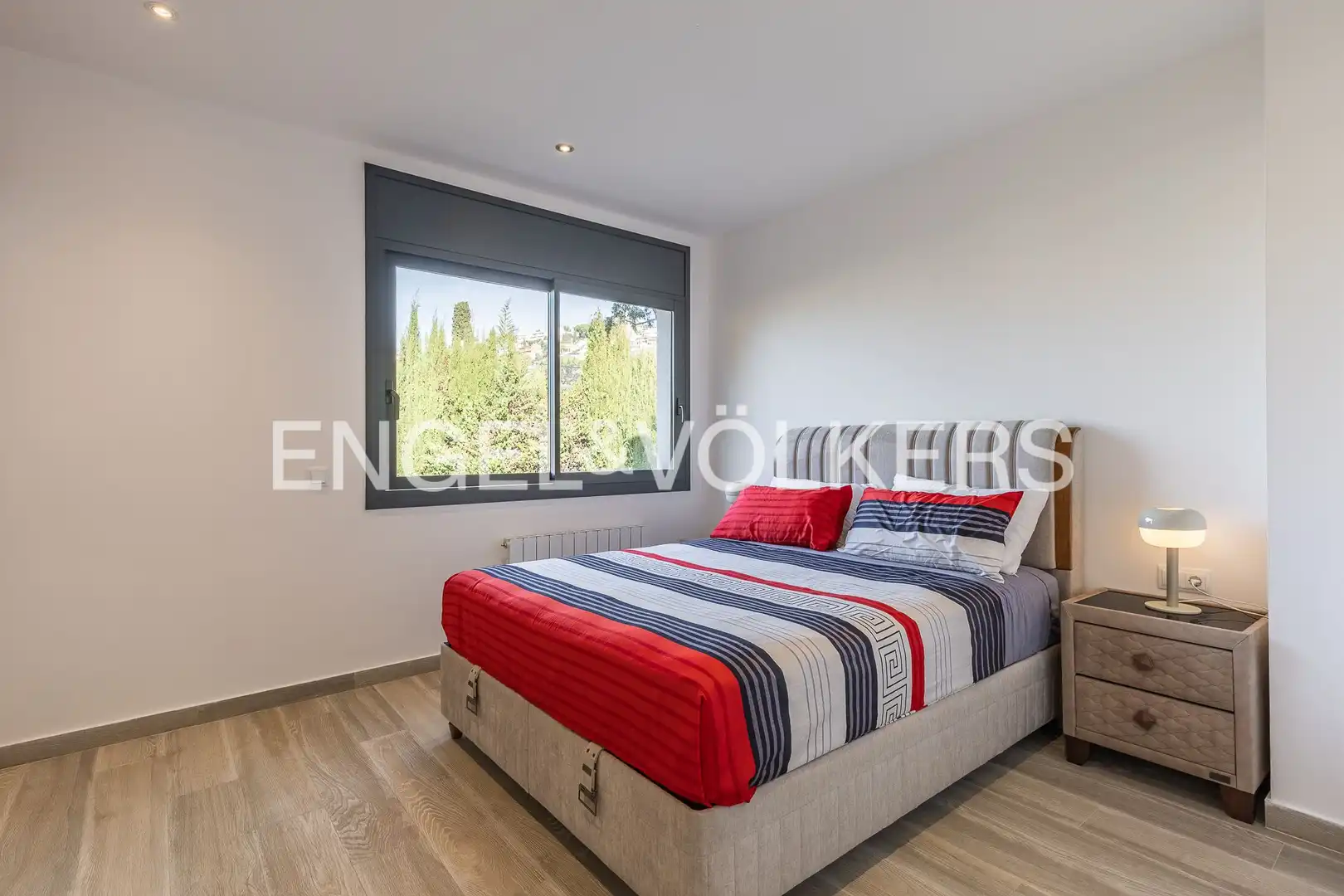 Bedroom of Houses for rent in Santa Susanna  with Air Conditioner, Heating and Private garden