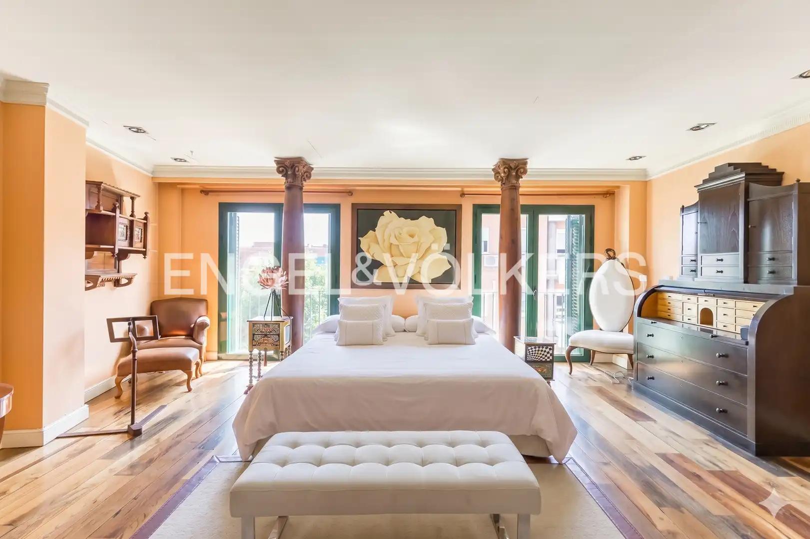 Bedroom of Houses for sale in Velilla de San Antonio  with Air Conditioner, Heating and Terrace